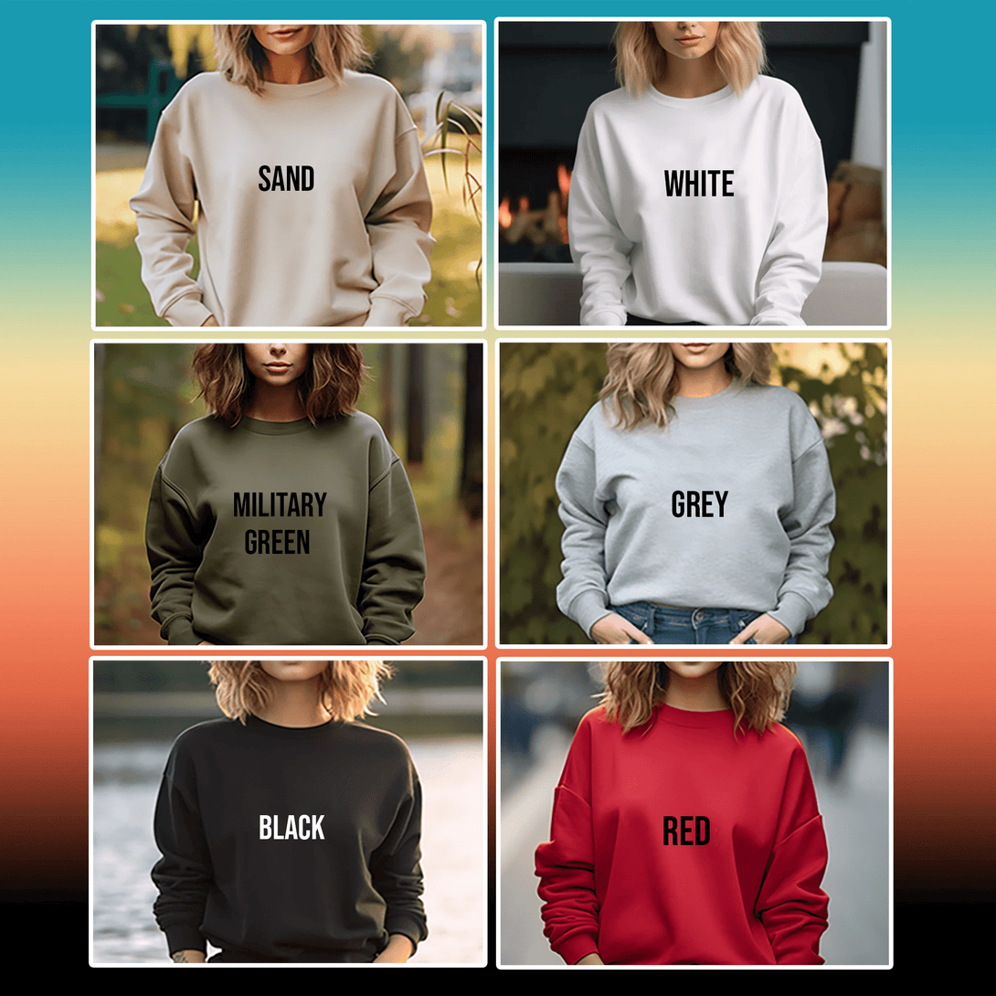Custom Embroidered Sweatshirt color